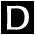 letter D