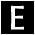 letter E