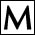 letter M