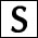 letter S