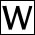 letter W